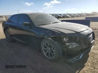 2018 Chrysler 300 with VIN 2C3CCAGG9JH141454, listed as a Copart auction lot 86857554 with 91,642 mi miles and Salvage Title. Bid and sale history available at carsss.com. Image 4.