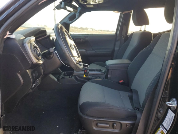 2021 Toyota Tacoma 4WD SR with VIN 3TMCZ5AN9MM450792, listed as a Copart auction lot 42061435 with 35,765 mi miles and Salvage Title. Bid and sale history available at carsss.com. Image 7.