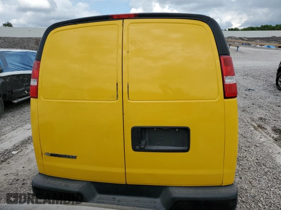 2020 Chevrolet Express Cargo with VIN 1GCWGAFP5L1159031, listed as a Copart auction lot 55140805 with 188,128 mi miles and Clean title. Bid and sale history available at DreamBid. Image 6.
