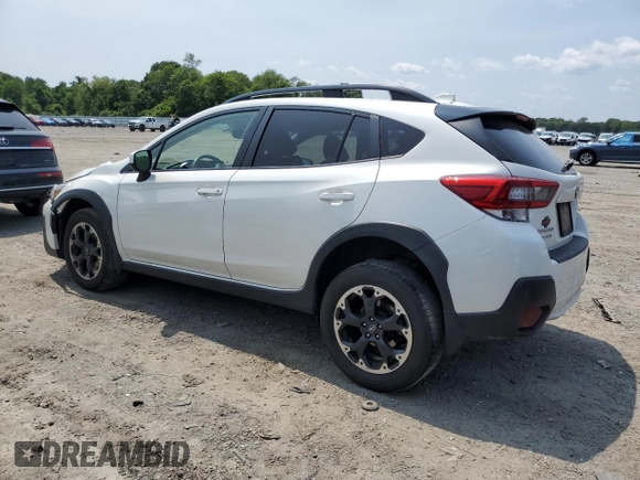 2021 Subaru Crosstrek Premium with VIN JF2GTAPC0MH661791, listed as a Copart auction lot 60546185 with 53,432 mi miles and Salvage title. Bid and sale history available at DreamBid. Image 2.