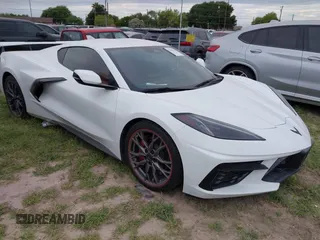 2024 Chevrolet Corvette 1LT z VIN 1G1YA2D44R5107537, wystawiony jako IAAI lot #41969506 z przebiegiem 8325 mil mil oraz . Historia ofert i sprzedaży dostępna na DreamBid. Obrazek 1.