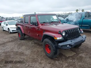 2022 Jeep Gladiator Texas Trail with VIN 1C6HJTAG5NL132164, listed as a IAAI auction lot 41911622 with 53,314 mi miles. Bid and sale history available at carsss.com. Image 1.