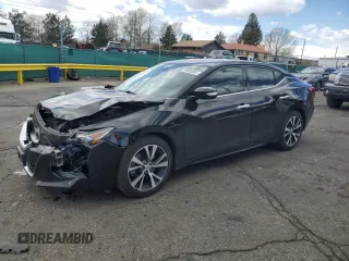 2016 Nissan Maxima SV z VIN 1N4AA6AP9GC406955, wystawiony jako Copart lot #54065585 z przebiegiem 73 771 mil mil oraz Szkoda całkowita • Salvage title. Historia ofert i sprzedaży dostępna na DreamBid. Obrazek 1.