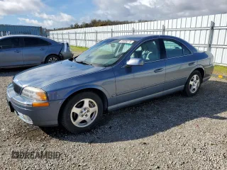 2000 Lincoln LS with VIN 1LNHM86SXYY822540, listed as a Copart auction lot 49008275 with 71,094 mi miles and Salvage Title. Bid and sale history available at carsss.com. Image 1.