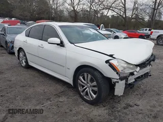 2008 Infiniti M with VIN JNKAY01E38M602157, listed as a IAAI auction lot 41294985 with 179,845 mi miles and . Bid and sale history available at DreamBid. Image 1.
