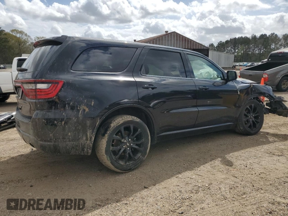 2019 Dodge Durango GT Plus with VIN 1C4RDHDG7KC803097, listed as a Copart auction lot 49350345 with Not Provided miles and Salvage Title. Bid and sale history available at carsss.com. Image 3.