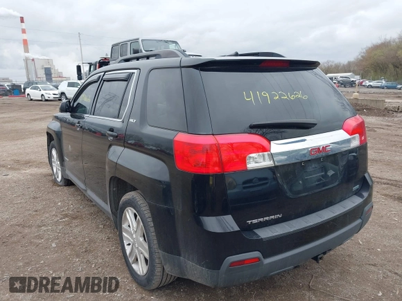 2012 GMC Terrain SLT-1 with VIN 2GKALUEK4C6170388, listed as a IAAI auction lot 41922626 with 149,349 mi miles and . Bid and sale history available at carsss.com. Image 3.