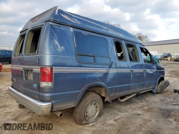 1996 Ford Econoline Cargo z VIN 1FDEE14H2THB04228, wystawiony jako Copart lot #85051754 z przebiegiem Nie podano mil oraz Szkoda całkowita • Salvage title. Historia ofert i sprzedaży dostępna na DreamBid. Obrazek 3.