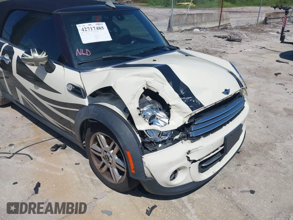 2015 MINI Convertible with VIN WMWZN3C53FT861968, listed as a IAAI auction lot 42717485 with 79,840 mi miles and . Bid and sale history available at DreamBid. Image 6.