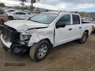 2021 Nissan Titan S z VIN 1N6AA1EE6MN520317, wystawiony jako Copart lot #76320344 z przebiegiem 24 950 mil mil oraz Szkoda całkowita • Salvage title. Historia ofert i sprzedaży dostępna na DreamBid. Obrazek 1.