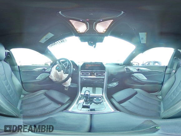 2021 BMW 8 Series M850i with VIN WBAGV8C01MCF75867, listed as a Copart auction lot 62779863 with 24,033 mi miles and . Bid and sale history available at DreamBid. Image 13.