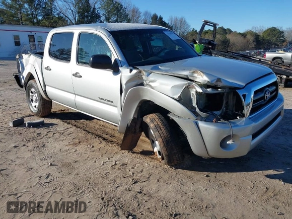 2008 Toyota Tacoma PreRunner with VIN 3TMJU62N58M061583, listed as a IAAI auction lot 41635948 with 139,345 mi miles. Bid and sale history available at carsss.com. Image 1.