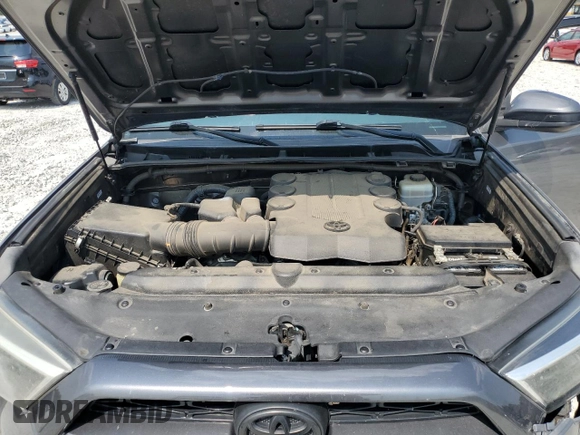 2014 Toyota 4Runner SR5 with VIN JTEZU5JR1E5075253, listed as a Copart auction lot 59514905 with 167,351 mi miles and Salvage title. Bid and sale history available at DreamBid. Image 12.