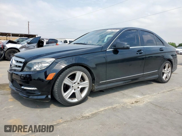 2011 Mercedes-Benz C 300 Sport with VIN WDDGF8BB6BR142707, listed as a Copart auction lot 57163135 with 165,417 mi miles and Clean title. Bid and sale history available at DreamBid. Image 1.