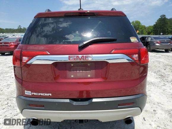 2017 GMC Acadia SLT with VIN 1GKKNMLS3HZ281429, listed as a Copart auction lot 57751815 with 228,536 mi miles and Salvage title. Bid and sale history available at DreamBid. Image 6.