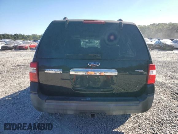 2007 Ford Expedition Max XLT with VIN 1FMFK15527LA30572, listed as a Copart auction lot 76286944 with 240,433 mi miles and Salvage title. Bid and sale history available at DreamBid. Image 6.
