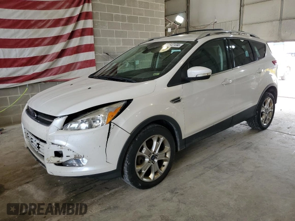 2015 Ford Escape Titanium with VIN 1FMCU0J95FUB46888, listed as a Copart auction lot 68542134 with Not Provided miles and Salvage Title. Bid and sale history available at DreamBid. Image 1.