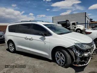 2017 Chrysler Pacifica Touring L Plus with VIN 2C4RC1EGXHR518841, listed as a Copart auction lot 54969455 with 130,902 mi miles and Clean Title. Bid and sale history available at DreamBid. Image 4.