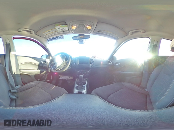 2018 Jeep Compass Sport with VIN 3C4NJCAB4JT226759, listed as a Copart auction lot 42309465 with 121,436 mi miles and Non repairable. Bid and sale history available at DreamBid. Image 14.