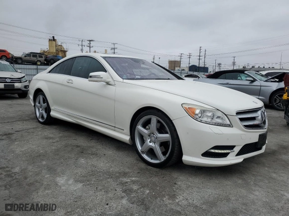 2013 Mercedes-Benz CL-Class CL 550 with VIN WDDEJ9EBXDA030727, listed as a Copart auction lot 50172205 with NaN miles and Salvage Title. Bid and sale history available at carsss.com. Image 4.