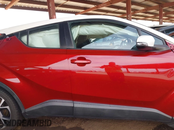 2018 Toyota C-HR XLE with VIN NMTKHMBX7JR021296, listed as a IAAI auction lot 41896666 with 108,545 mi miles. Bid and sale history available at carsss.com. Image 14.