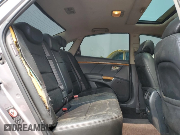 2006 Hyundai Azera SE with VIN KMHFC46F46A105028, listed as a Copart auction lot 59569815 with 219,201 mi miles and Salvage title. Bid and sale history available at DreamBid. Image 10.