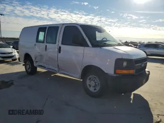 2014 Chevrolet Express Cargo Van with VIN 1GCWGFCA2E1213790, listed as a Copart auction lot 85323294 with 299,946 mi miles and Salvage Title. Bid and sale history available at carsss.com. Image 4.