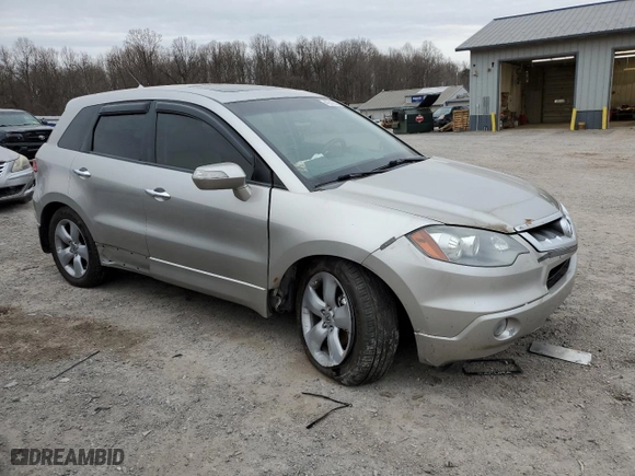 2009 Acura RDX with VIN 5J8TB182X9A003824, listed as a Copart auction lot 43548985 with 182,107 mi miles and Salvage Title. Bid and sale history available at carsss.com. Image 4.