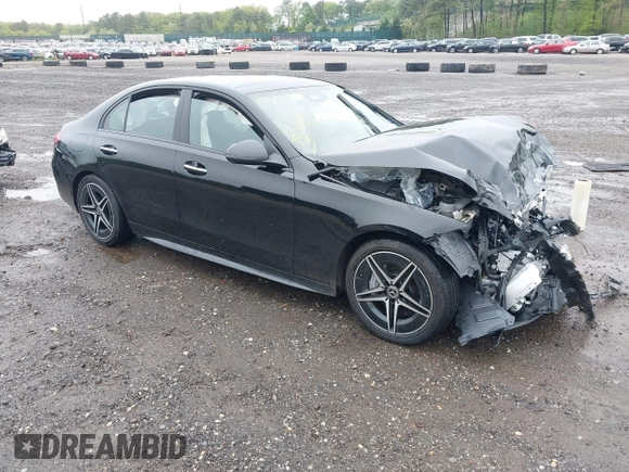 2024 Mercedes-Benz C 300 z VIN W1KAF4HB7RR164070, wystawiony jako IAAI lot #42220022 z przebiegiem 22 290 mil mil oraz . Historia ofert i sprzedaży dostępna na DreamBid. Obrazek 1.