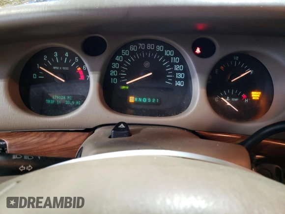 2003 Buick LeSabre Custom with VIN 1G4HP52K334152762, listed as a Copart auction lot 52005835 with 179,124 mi miles and Salvage Title. Bid and sale history available at carsss.com. Image 9.