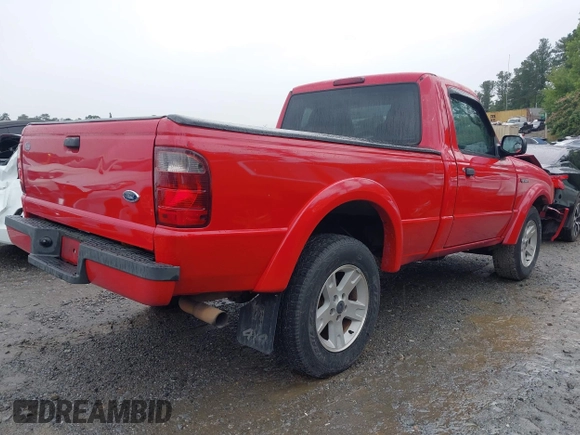 2005 Ford Ranger XL with VIN 1FTYR10U85PA14714, listed as a IAAI auction lot 42383334 with 181,465 mi miles and . Bid and sale history available at DreamBid. Image 4.