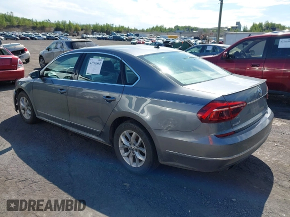 2017 Volkswagen Passat S with VIN 1VWAT7A37HC064654, listed as a IAAI auction lot 42751665 with 93,194 mi miles and . Bid and sale history available at DreamBid. Image 3.