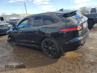 2018 Jaguar F-Pace S with VIN SADCM2FV0JA270717, listed as a Copart auction lot 86084874 with 120,025 mi miles and Salvage title. Bid and sale history available at DreamBid. Image 2.
