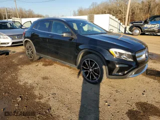 2016 Mercedes-Benz GLA with VIN WDCTG4EB1GJ256110, listed as a Copart auction lot 42338895 with 130,400 mi miles and Salvage Title. Bid and sale history available at carsss.com. Image 4.
