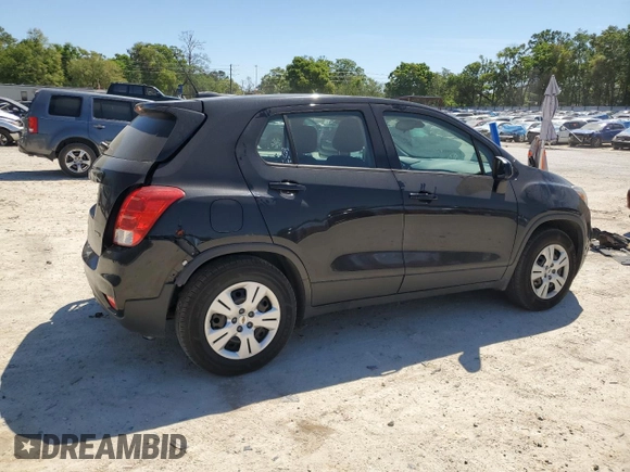 2019 Chevrolet Trax LS with VIN 3GNCJKSB7KL150611, listed as a Copart auction lot 50138525 with 96,873 mi miles and Non Repairable. Bid and sale history available at carsss.com. Image 3.