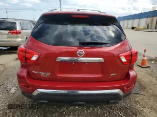 2018 Nissan Pathfinder SL z VIN 5N1DR2MM3JC615489, wystawiony jako Copart lot #54064775 z przebiegiem 71 729 mil mil oraz Szkoda całkowita • Salvage title. Historia ofert i sprzedaży dostępna na DreamBid. Obrazek 6.
