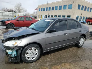 2005 Honda Civic VP with VIN 1HGES16385L005221, listed as a Copart auction lot 49645645 with 198,551 mi miles and Salvage Title. Bid and sale history available at DreamBid. Image 1.
