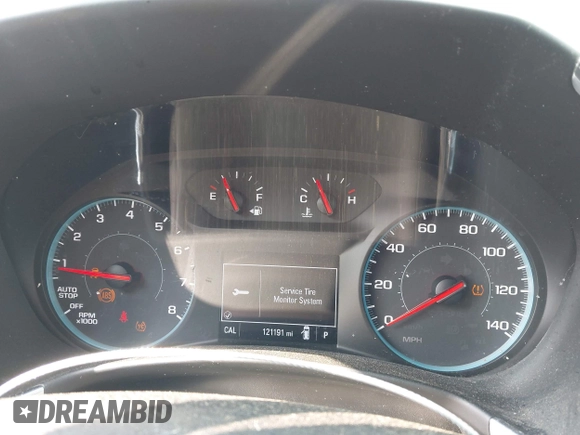 2018 Chevrolet Equinox LT with VIN 2GNAXSEV0J6248684, listed as a IAAI auction lot 41983808 with 121,191 mi miles and . Bid and sale history available at carsss.com. Image 7.