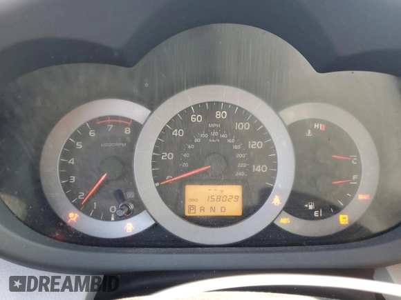 2010 Toyota RAV4 Limited with VIN 2T3YK4DV5AW004861, listed as a Copart auction lot 49750005 with 158,029 mi miles and Salvage title. Bid and sale history available at DreamBid. Image 9.