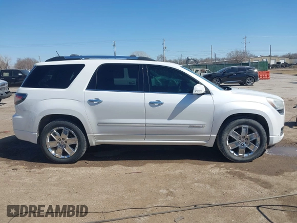 2016 GMC Acadia Denali with VIN 1GKKRTKDXGJ230105, listed as a IAAI auction lot 41750001 with 205,431 mi miles. Bid and sale history available at carsss.com. Image 13.