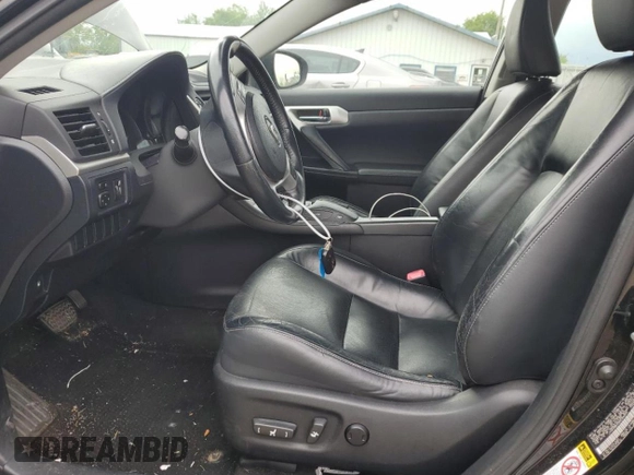 2011 Lexus CT 200h with VIN JTHKD5BH0B2026049, listed as a Copart auction lot 58810165 with 149,339 mi miles and Salvage title. Bid and sale history available at DreamBid. Image 7.
