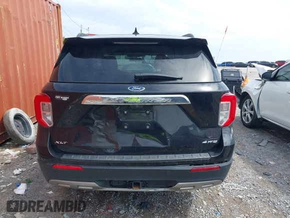 2022 Ford Explorer XLT z VIN 1FMSK8DH0NGC02932, wystawiony jako IAAI lot #42557795 z przebiegiem 90 991 mil mil oraz . Historia ofert i sprzedaży dostępna na DreamBid. Obrazek 16.