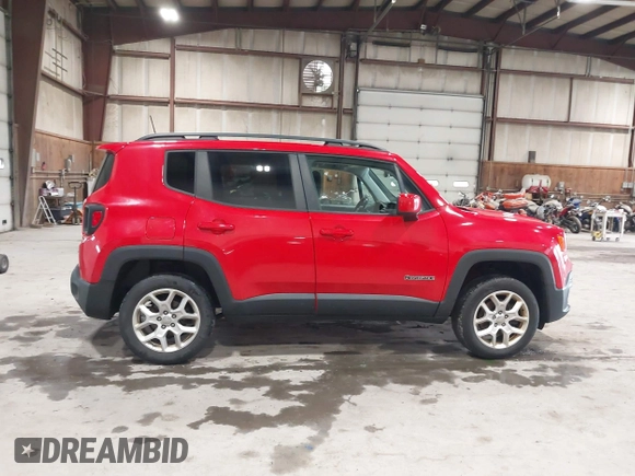 2018 Jeep Renegade Latitude with VIN ZACCJBBB8JPH30688, listed as a IAAI auction lot 42205960 with Not Provided miles and . Bid and sale history available at carsss.com. Image 13.