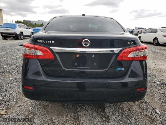 2013 Nissan Sentra SL with VIN 3N1AB7AP2DL657803, listed as a Copart auction lot 52779325 with 126,177 mi miles and Salvage Title. Bid and sale history available at carsss.com. Image 6.