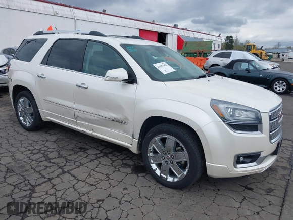 2014 GMC Acadia Denali with VIN 1GKKVTKD8EJ252502, listed as a IAAI auction lot 41957454 with 152,341 mi miles and . Bid and sale history available at carsss.com. Image 1.