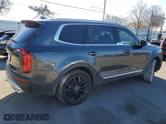 2020 Kia Telluride EX z VIN 5XYP34HC6LG001907, wystawiony jako Copart lot #49150095 z przebiegiem 98 978 mil mil oraz Szkoda całkowita • Salvage title. Historia ofert i sprzedaży dostępna na DreamBid. Obrazek 3.