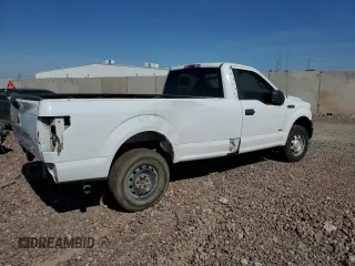 2017 Ford F-150 XL with VIN 1FTNF1CG0HKC20421, listed as a Copart auction lot 46412525 with 93,707 mi miles and Salvage title. Bid and sale history available at DreamBid. Image 3.