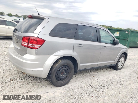 2015 Dodge Journey SE z VIN 3C4PDCAB5FT675083, wystawiony jako Copart lot #52680595 z przebiegiem 116 878 mil mil oraz Czysty tytuł • Clean title. Historia ofert i sprzedaży dostępna na DreamBid. Obrazek 3.