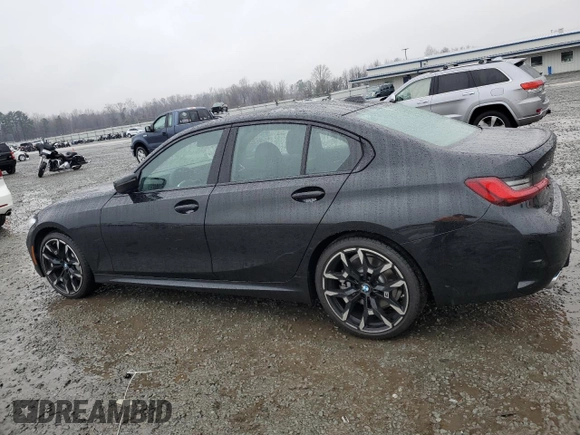 2025 BMW 3 Series 330i xDrive with VIN 3MW89CW02S8F06050, listed as a Copart auction lot 41817495 with 1,709 mi miles and Salvage Title. Bid and sale history available at carsss.com. Image 2.