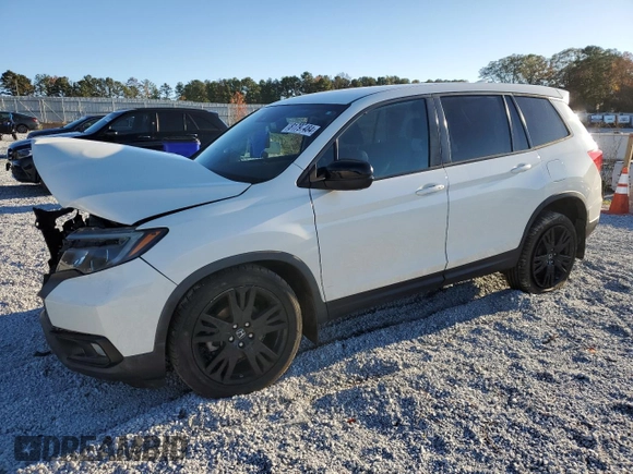 2019 Honda Passport Sport with VIN 5FNYF7H20KB004246, listed as a Copart auction lot 81797484 with 65,624 mi miles and Salvage Title. Bid and sale history available at carsss.com. Image 1.